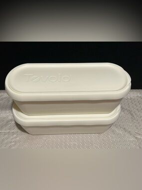 Tovolo Ice Cream Storage Container Slim Oblong Count 2 Pcs